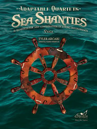 Adaptable Quartets - Sea Shanties for Viola cover Thumbnail